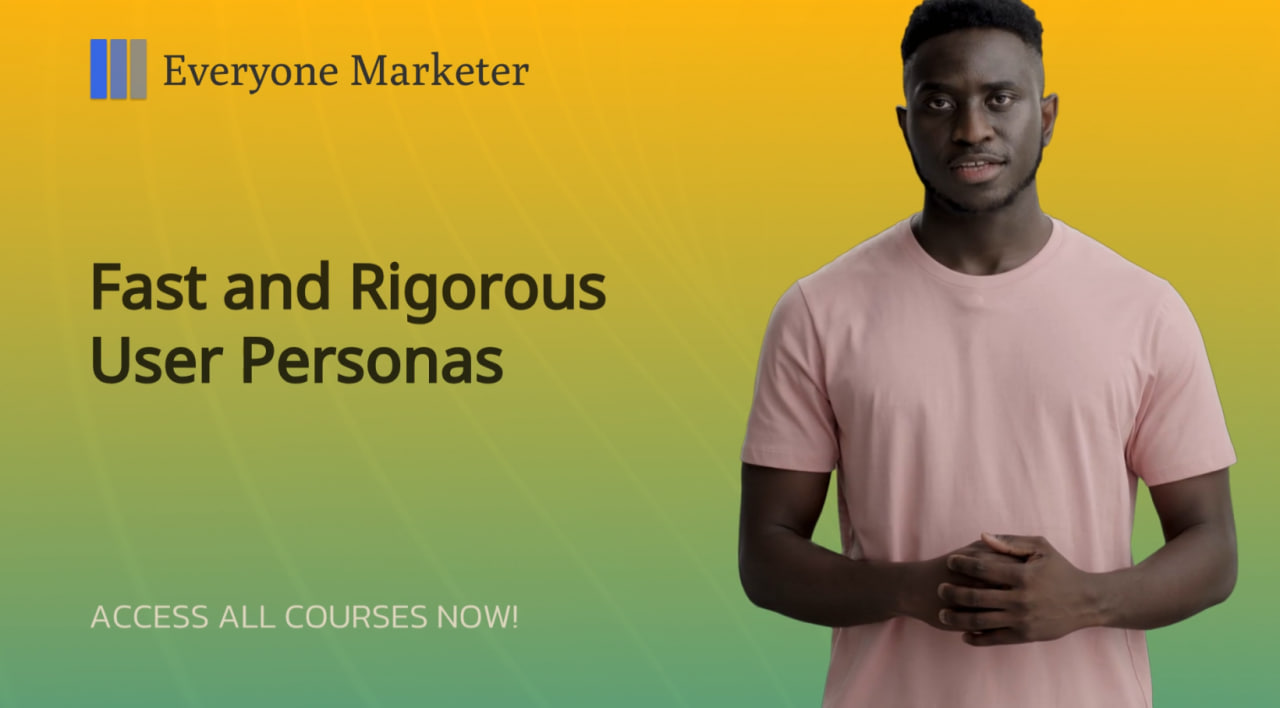 Fast and Rigorous User Personas