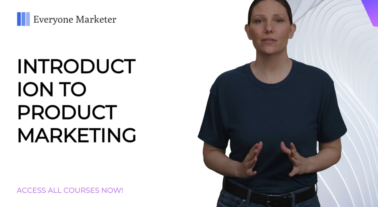 Introduction to Product Marketing